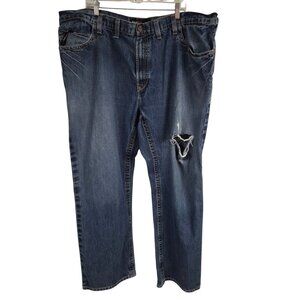 Ariat DSTRESSED Men's Denim Jeans FR M4 Relaxed Boot 48 x 32